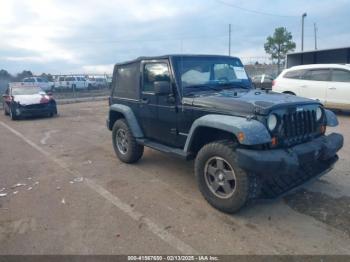 Salvage Jeep Wrangler