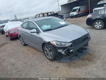  Salvage Hyundai ELANTRA