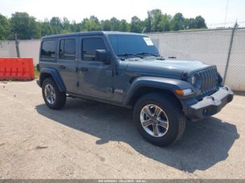  Salvage Jeep Wrangler