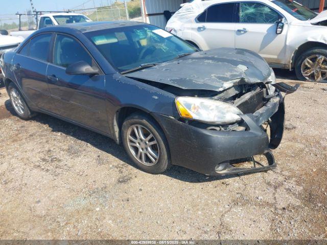  Salvage Pontiac G6