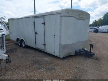  Salvage Haulmark Trailers G82 8.5x24 Enclosed