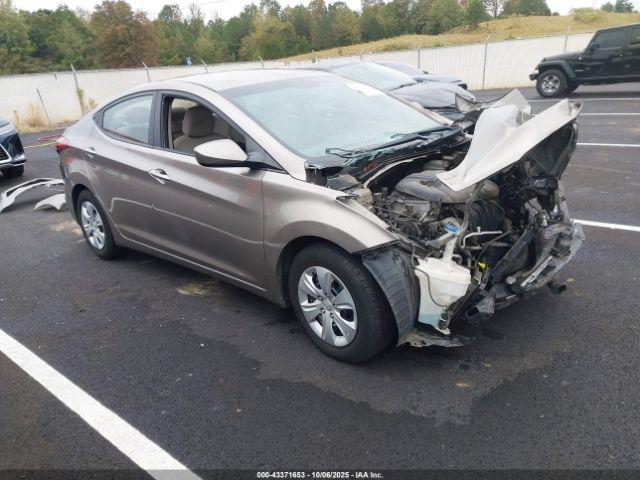  Salvage Hyundai ELANTRA