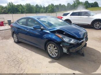  Salvage Hyundai ELANTRA