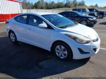  Salvage Hyundai ELANTRA