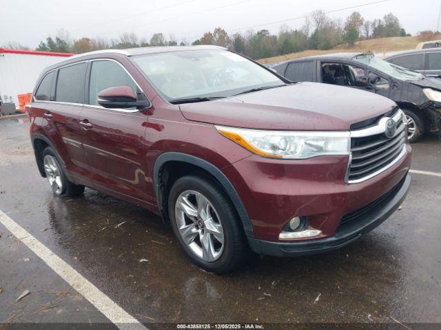  Salvage Toyota Highlander