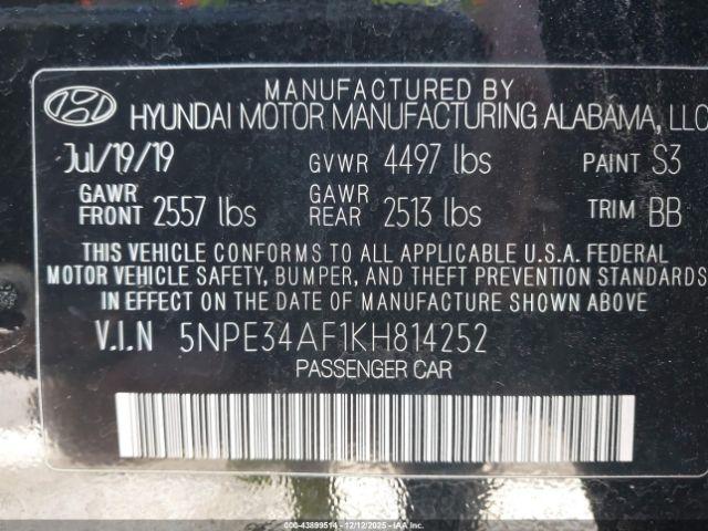 Hyundai SONATA Sel Image 17