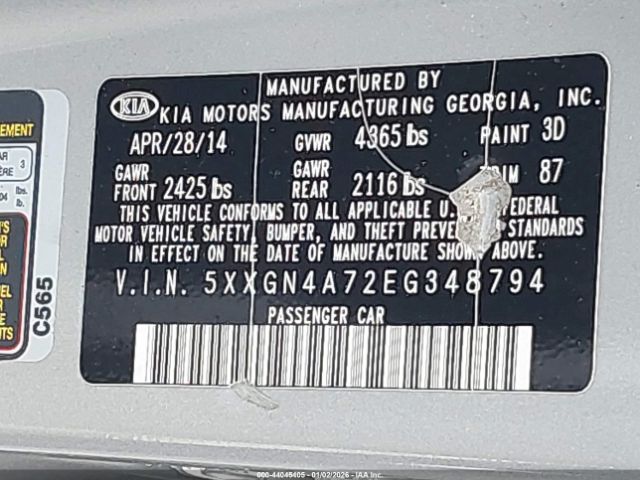 Kia Optima Ex Image 6