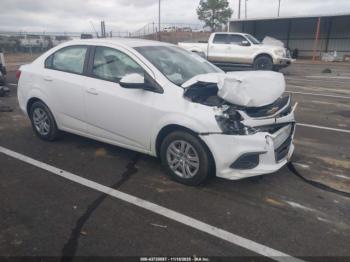  Salvage Chevrolet Sonic